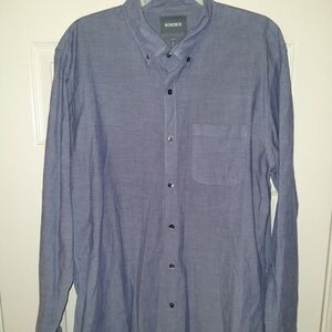 Bonobos Slim Fit Long Sleeve Button Down Shirt Men's sz XL